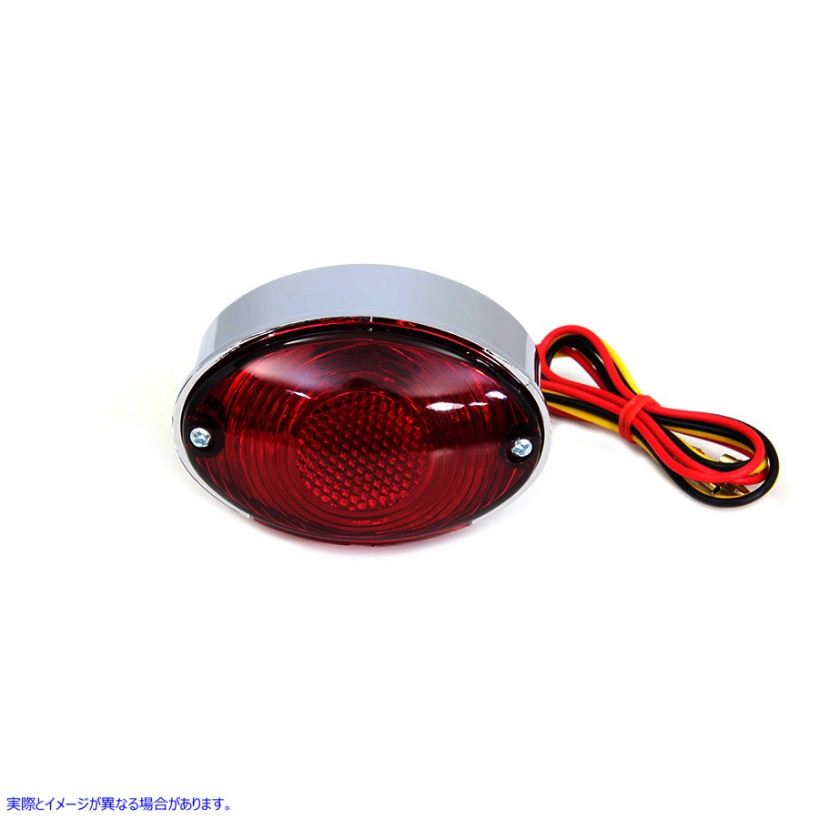 33-0382 ミニラージキャットアイテールランプ 取寄せ Vツイン Mini Large Cateye Tail Lamp (検索用／