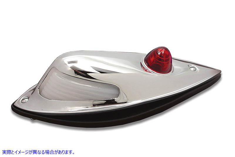 33-0406 レプリカ サイド カー フェンダー ランプ アセンブリ 12 ボルト 取寄せ Vツイン Replica Side Car Fender Lamp Assembly