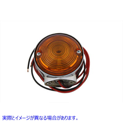 33-0409 クロームウインカー フロント＆リアデュアル 取寄せ Vツイン Chrome Turn Signal Front and Rear Dual (検索用／68508-6