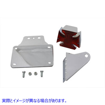 33-0414 マルタテールランプキット ブラケット付き 取寄せ Vツイン Maltese Tail Lamp Kit With Bracket (検索用／