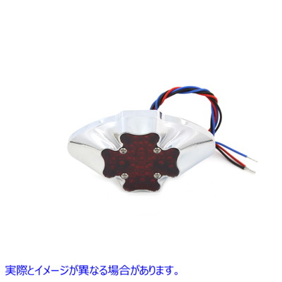 33-0477 マルタオーバルスタイルテールランプ 取寄せ Vツイン Maltese Oval Style Tail Lamp (検索用／