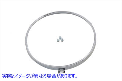 33-0505 7インチヘッドランプインナーリム 取寄せ Vツイン 7 inch Headlamp Inner Rim (検索用／68050