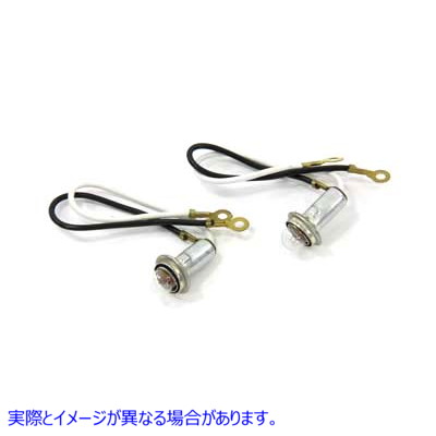 33-0534 絶縁型インジケーターランプソケット 電球付 取寄せ Vツイン Insulated Type Indicator Lamp Socket with Bulb (検索用