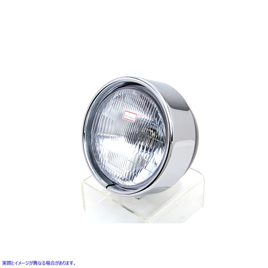 33-0545 5-3/4 インチ ヘッドランプ クローム フレンチ トリム リング 5-3/4 inch Headlamp Chrome Frenched Trim Ring 取寄せ V