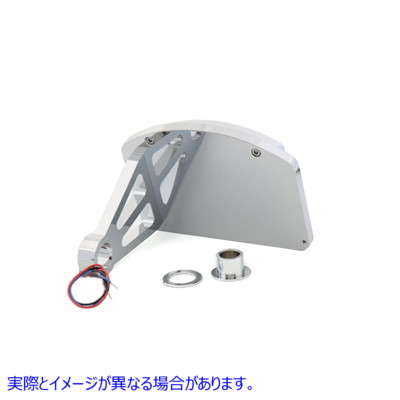 33-0568 クロームスライスLED水平テールランプAssy 取寄せ Vツイン Chrome Slice LED Horizontal Tail Lamp Assembly (検索用／