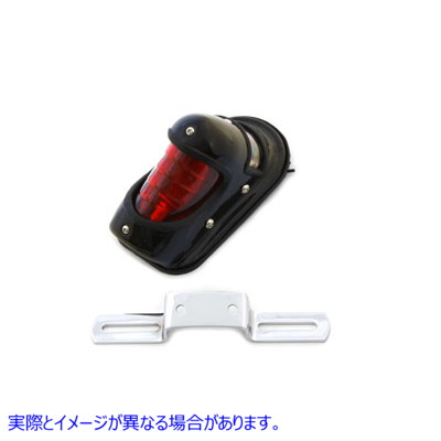 33-0735 レプリカブラックビーハイブテールランプ 取寄せ Vツイン Replica Black Beehive Tail Lamp (検索用／68002-39