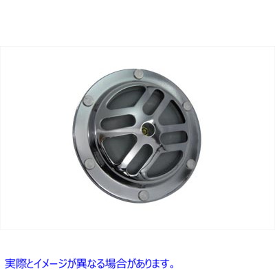 33-0738 ユニバーサルスタイル 12 ボルトクロームホーン 取寄せ Vツイン Universal Style 12 Volt Chrome Horn (検索用／