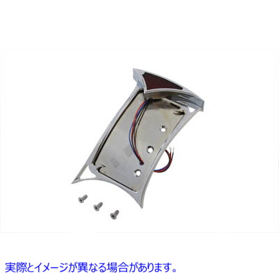 33-0842 テールランプとナンバープレートのセット パイレーツスタイル 取寄せ Vツイン Tail Lamp and License Plate Set Pirate