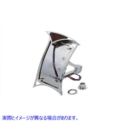 33-0844 パイレーツスタイルカーブテールランプキット 取寄せ Vツイン Pirate Style Curved Tail Lamp Kit (検索用／