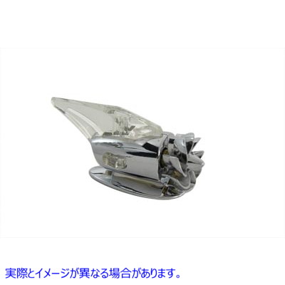 33-0880 【廃番】 クロームファンマーカーランプ グリーン 取寄せ Vツイン Chrome Fan Marker Lamp Green (検索用／
