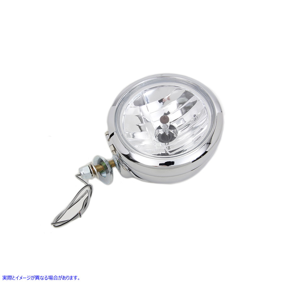 33-0903 クロムスポットランプアセンブリ 取寄せ Vツイン Chrome Spotlamp Assembly (検索用／72160-06