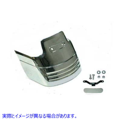 33-0921 クロームテールランプエクステンション 取寄せ Vツイン Chrome Tail Lamp Extension (検索用／