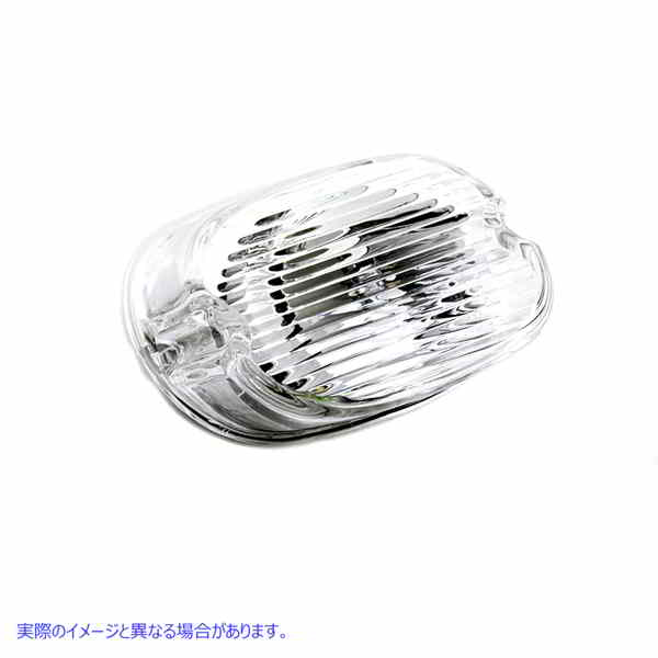 33-0931 テールランプレンズ レイダウンスタイル クリア 取寄せ Vツイン Tail Lamp Lens Laydown Style Clear (検索用／