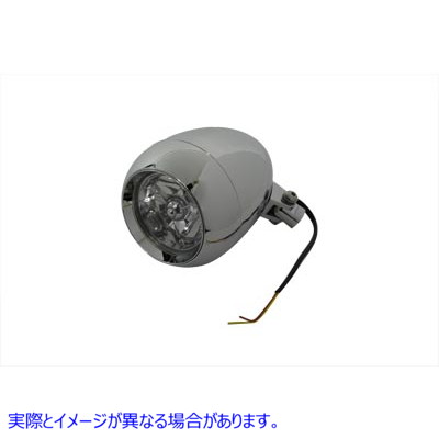 33-0960 Cyclops 4-1/2 インチ丸型ヘッドランプ 取寄せ Vツイン Cyclops 4-1/2 inch Round Headlamp (検索用／