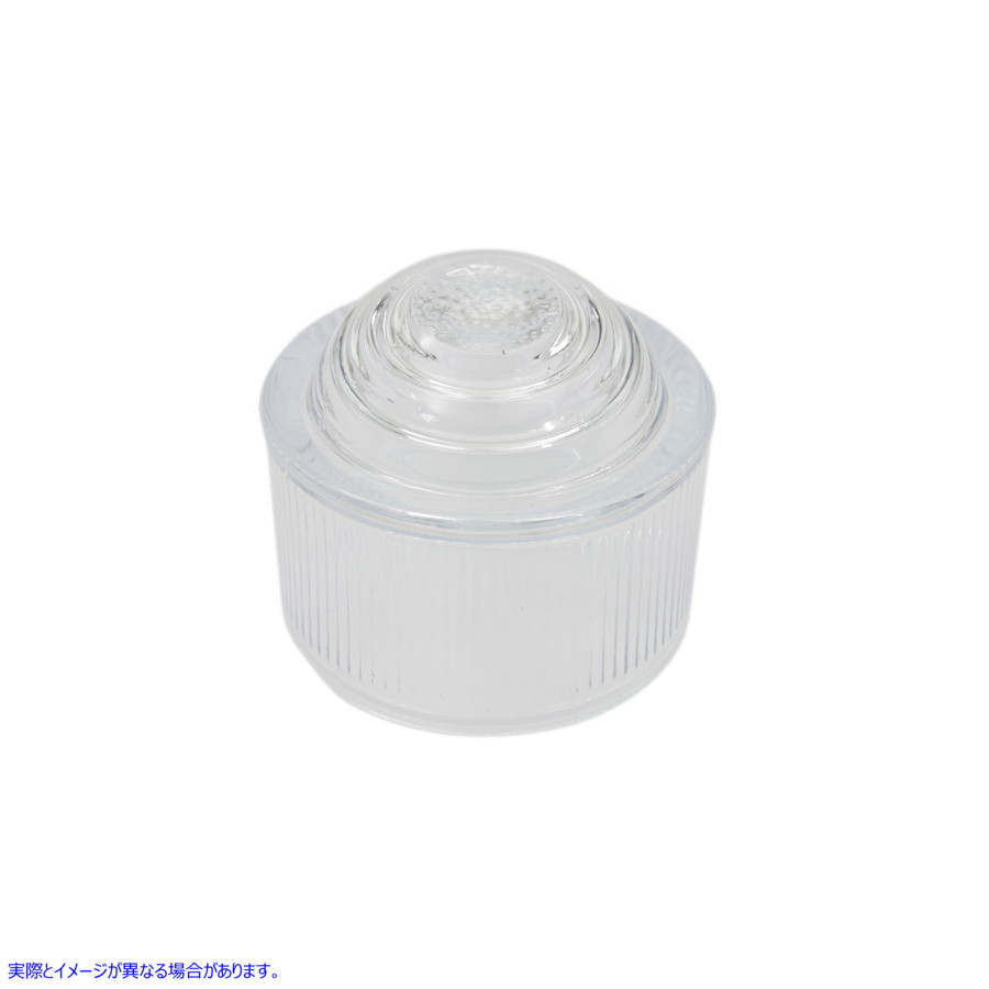 33-0972 クリアインチカップスタイルインチテールランプレンズ 取寄せ Vツイン Clear inchCup Style inch Tail Lamp Lens (検索
