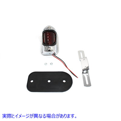 33-0980 ビーハイブ テールランプ クローム 取寄せ Vツイン Beehive Tail Lamp Chrome (検索用／