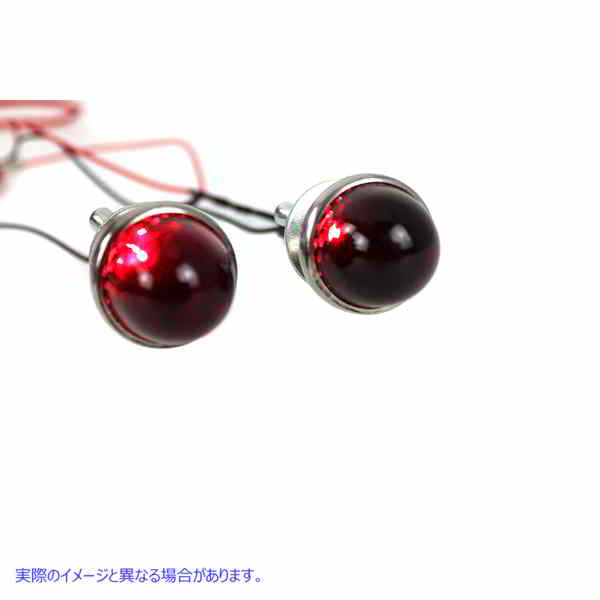 33-0984 ガラスレンズとLEDライト付きナンバープレートフレームボルトセット 取寄せ Vツイン License Plate Frame Bolt Set With