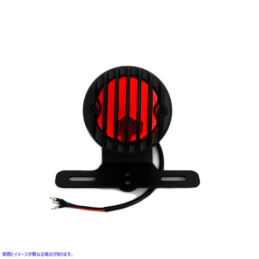 33-1027 丸型テールランプアセンブリ 取寄せ Vツイン Round Tail Lamp Assembly (検索用／