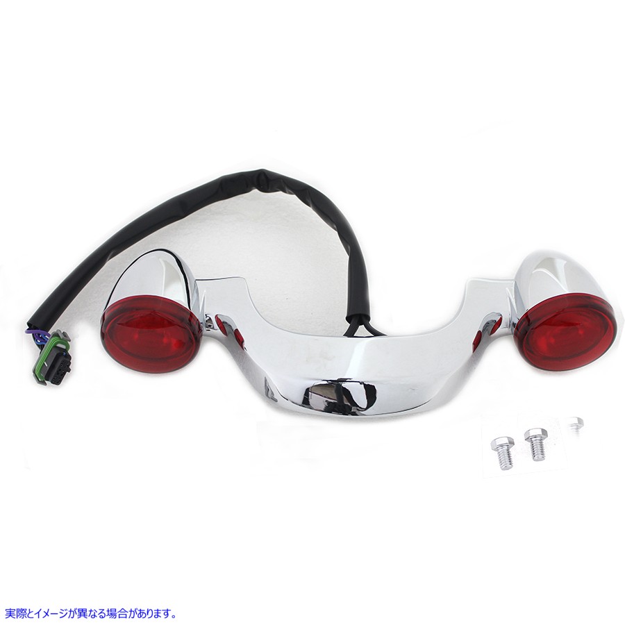 33-1049 クローム FLTRX リア ウインカー バー キット 取寄せ Vツイン Chrome FLTRX Rear Turn Signal Bar Kit (検索用／6780049