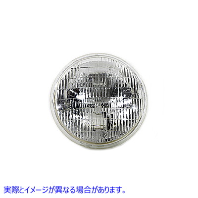 33-1065 5-3/4 インチ 12 ボルト ベック シールド ビーム ヘッドランプ バルブ 取寄せ Vツイン 5-3/4 inch 12 Volt Beck Sealed
