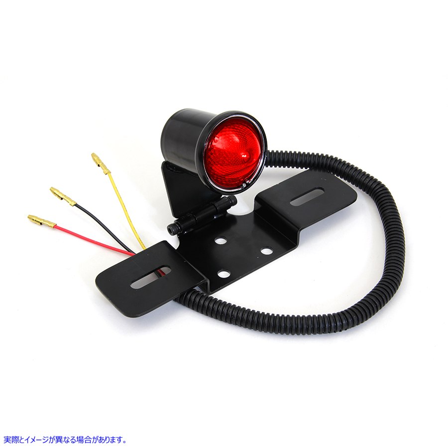 33-1094 ブラック ユニバーサル LED テール ランプ アセンブリ 取寄せ Vツイン Black Universal LED Tail Lamp Assembly (検索用