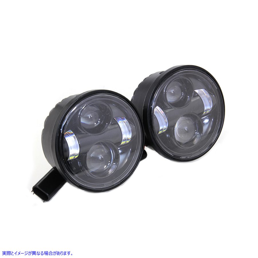 33-1102 4-1/2インチLEDヘッドランプユニットセット 取寄せ Vツイン 4-1/2 inch LED Headlamp Unit Set (検索用／67700261