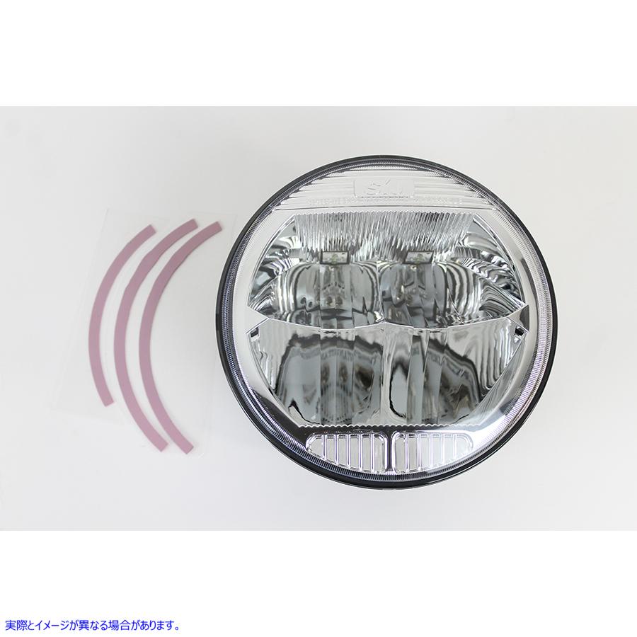 33-1129 7インチLEDヘッドランプユニット 取寄せ Vツイン 7 inch LED Headlamp Unit (検索用／