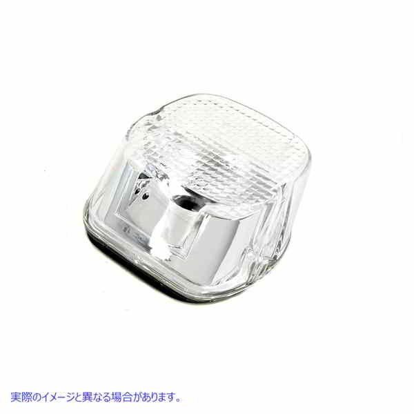 33-1168 テールランプレンズ レイダウンスタイル クリア 取寄せ Vツイン Tail Lamp Lens Laydown Style Clear (検索用／