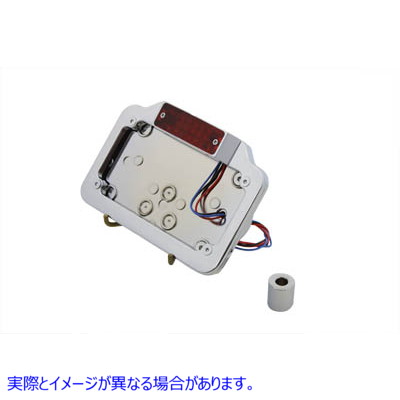 33-1249 ビレットテールランプアセンブリ LED 取寄せ Vツイン Billet Tail Lamp Assembly LED (検索用／