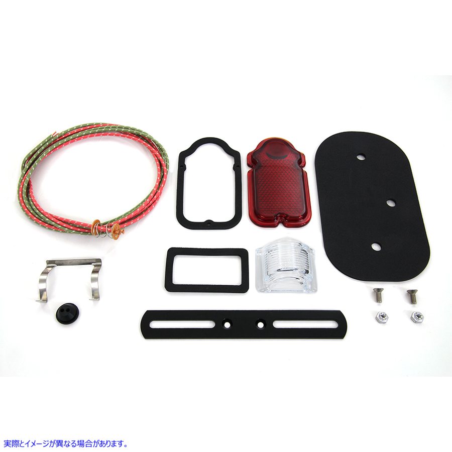 33-1315 トゥームストーン テールランプ パーツ キット 取寄せ Vツイン Tombstone Tail Lamp Parts Kit (検索用／