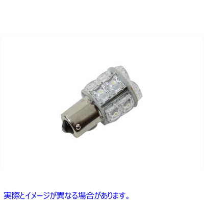33-1380 スーパーフラックスLEDバルブ ホワイト 取寄せ Vツイン Super Flux LED Bulb White (検索用／