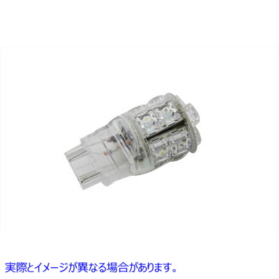 33-1390 スーパー フラックス LED ウェッジ スタイル バルブ アンバーとホワイト 取寄せ Vツイン Super Flux LED Wedge Style Bu