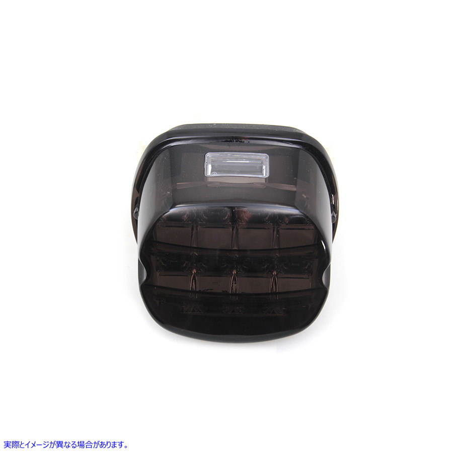 33-1490 テールランプアセンブリ LED レイダウンスタイル スモークブラック 取寄せ Vツイン Tail Lamp Assembly LED Laydown Sty