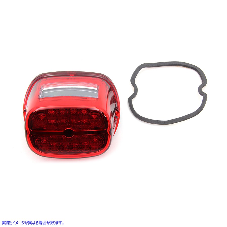 33-1491 赤色LEDテールランプ 取寄せ Vツイン Red LED Tail Lamp (検索用／68085-08