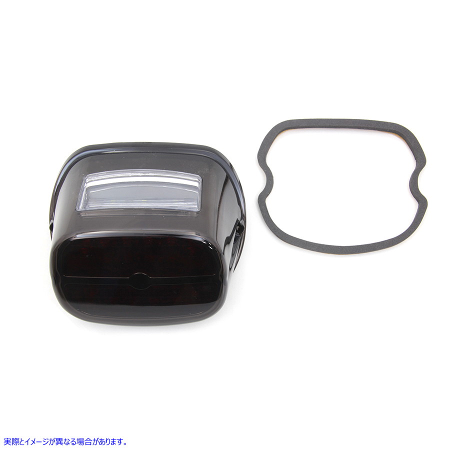 33-1492 ブラックLEDテールランプ 取寄せ Vツイン Black LED Tail Lamp (検索用／68086-08