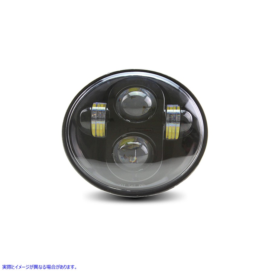33-1579 Cyron Urban 5-3/4 インチ LED ヘッドランプ ユニット ブラック 取寄せ Vツイン Cyron Urban 5-3/4 inch LED Headlamp U