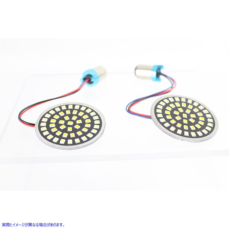 33-1584 Cyron ワイドビュー ウインカー インサート セット 取寄せ Vツイン Cyron Wide View Turn Signal Insert Set (検索用／