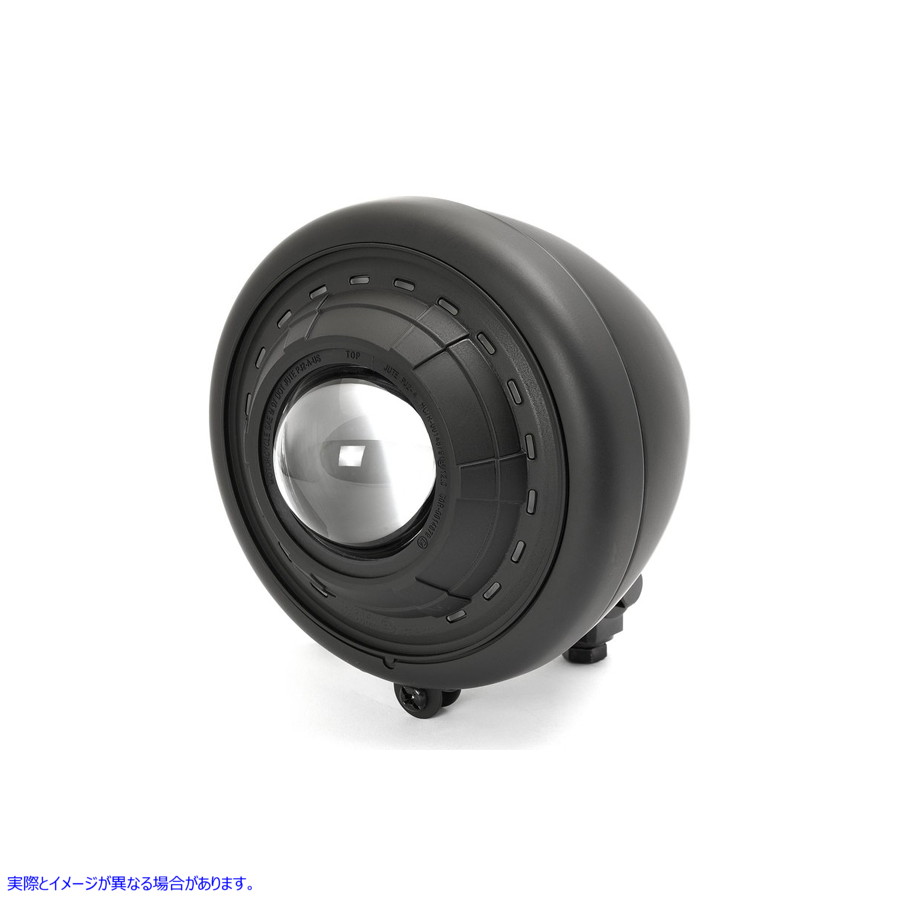 33-1623 5-1/2 インチ フィッシュアイ ヘッドランプ ブラック 取寄せ Vツイン 5-1/2 inch Fish Eye Headlamp Black (検索用／