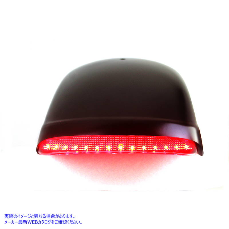 33-1628 チョップドフェンダーリアエッジLEDランプ（スモークレンズ付き） 取寄せ Vツイン Chopped Fender Rear Edge LED Lamp w