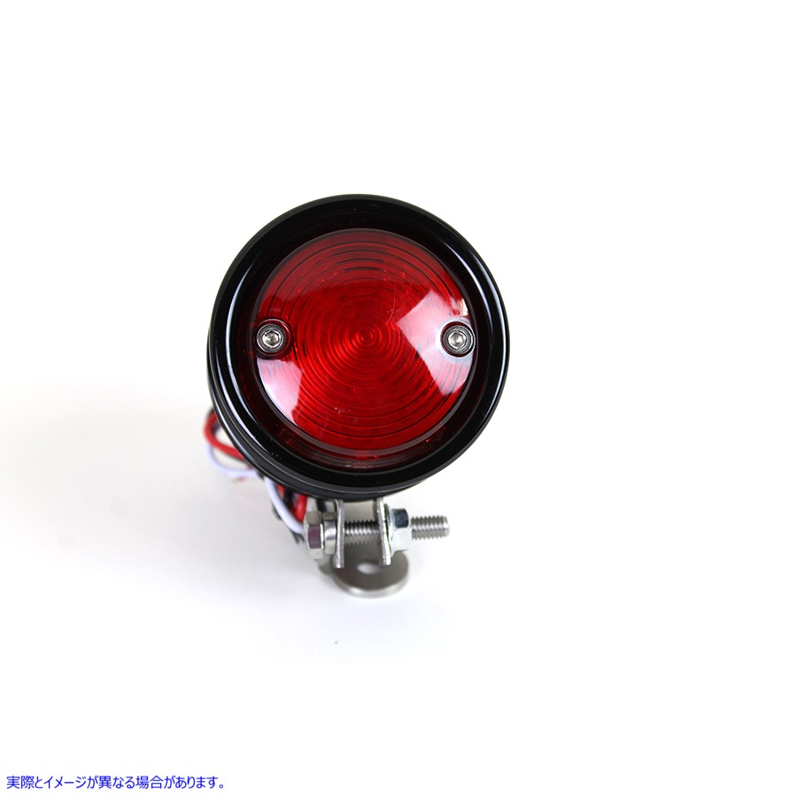 33-1667 LED ブレットテールランプアセンブリ ブラック 取寄せ Vツイン LED Bullet Tail Lamp Assembly Black (検索用／