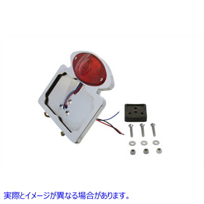 33-1905 オーバルスタイルテールランプアセンブリ LED 取寄せ Vツイン Oval Style Tail Lamp Assembly LED (検索用／