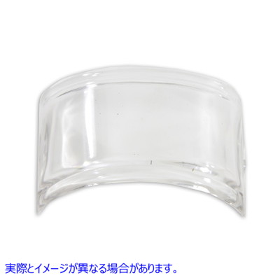 33-1987 テールランプ レンズトップ 蜂の巣スタイル プラスチック クリア 取寄せ Vツイン Tail Lamp Lens Top Beehive Style Pla