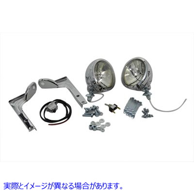 33-2087 クリア パシュート スポットランプ キット 取寄せ Vツイン Clear Pursuit Spotlamp Kit (検索用／68598-70