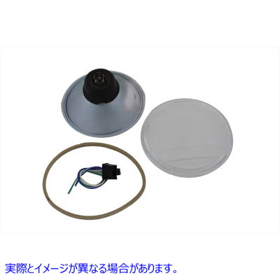 33-2098 スプリングフォーク H-4 ヘッドランプユニット 取寄せ Vツイン Spring Fork H-4 Headlamp Unit (検索用／