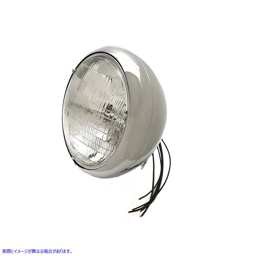 33-2120 クローム 7 インチ K ヘッドランプ 取寄せ Vツイン Chrome 7 inch K Headlamp (検索用／67704-52