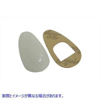 33-2125 レプリカフェンダーランプレンズのみ 取寄せ Vツイン Replica Fender Lamp Lens Only (検索用／68455-35