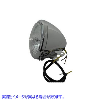 33-2141  取寄せ Vツイン 5-3/4 inch Round Headlamp Assembly Chrome (検索用／67841-93