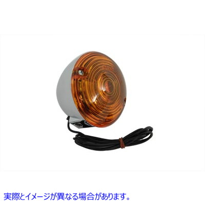 33-2186 ウインカーフラットレンズキット アンバー 取寄せ Vツイン Turn Signal Flat Lens Kit Amber (検索用／ Chris Products
