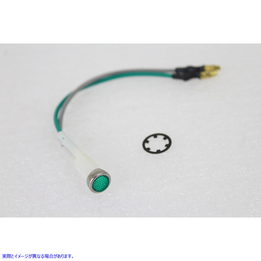 33-2257 インジケーターランプ ニュートラルタイプ 緑 取寄せ Vツイン Indicator Lamp Neutral Type Green (検索用／68574-86