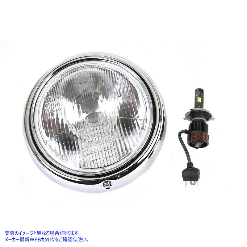 33-2283 7インチLED/H-4ヘッドランプユニット 取寄せ Vツイン 7 inch LED/H-4 Headlamp Unit (検索用／
